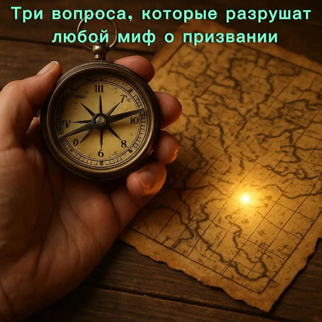 Три вопроса, которые разрушат любой миф о призвании