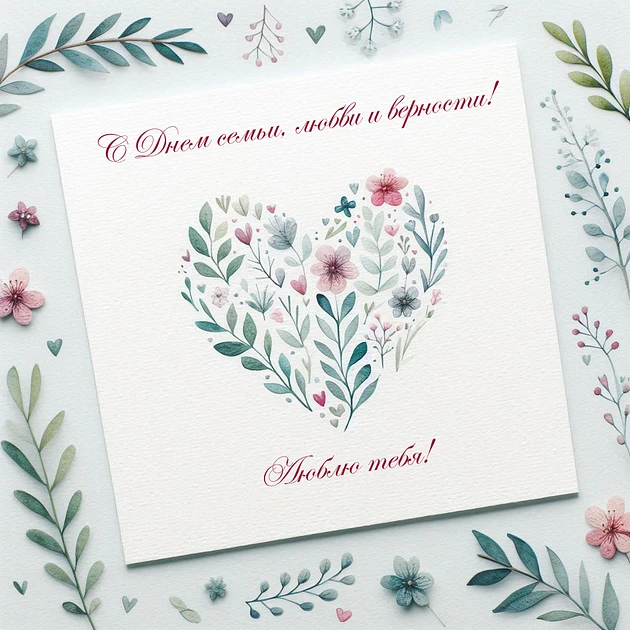 ☀️ С Днём семьи, любви и верности! 🌸

Сегодня особенный, самый теплый и душевный праздник. День, ко