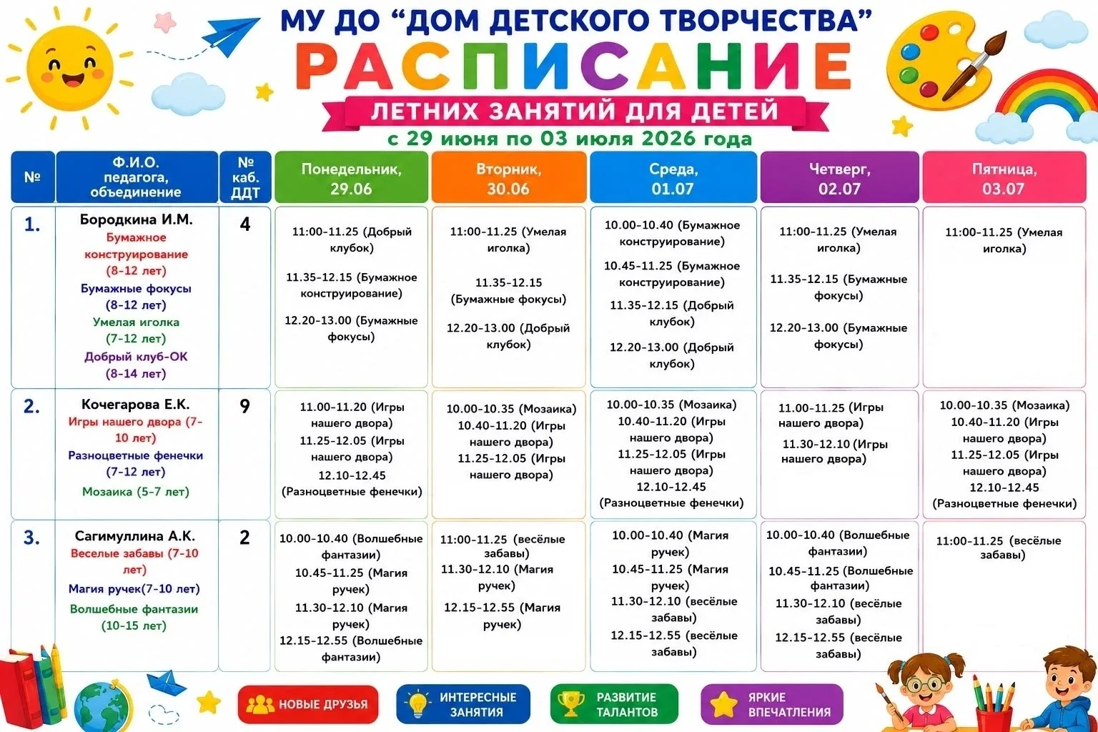 Лето — время открытий! 🌞