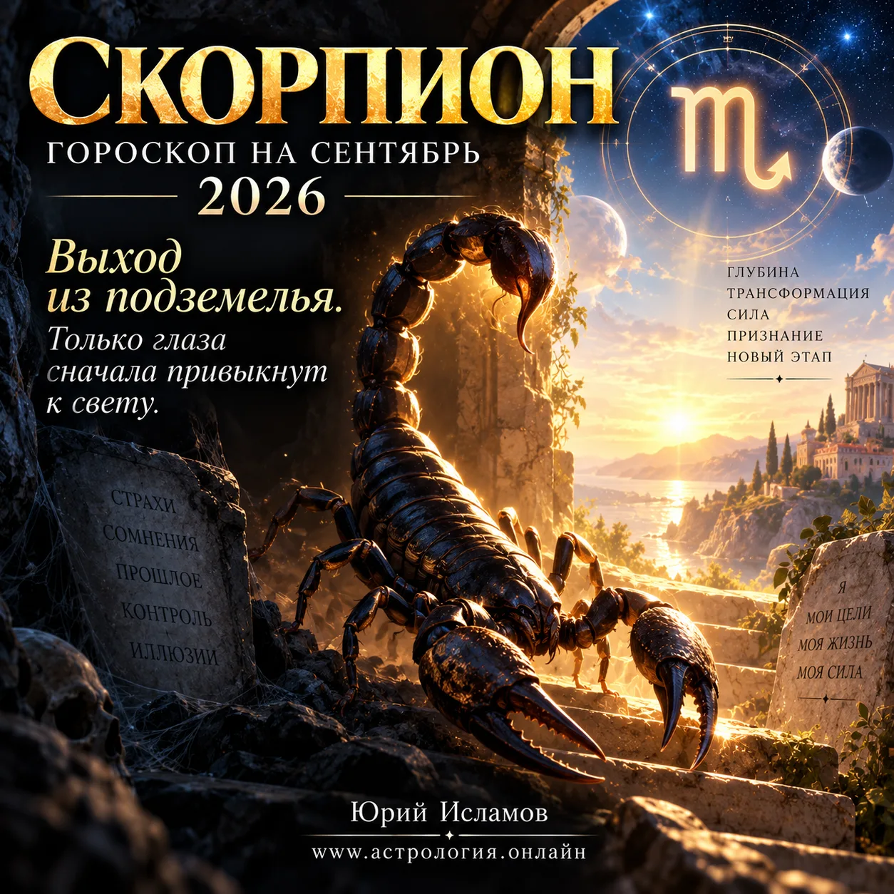 ♏️ СКОРПИОН. Гороскоп на сентябрь 2026