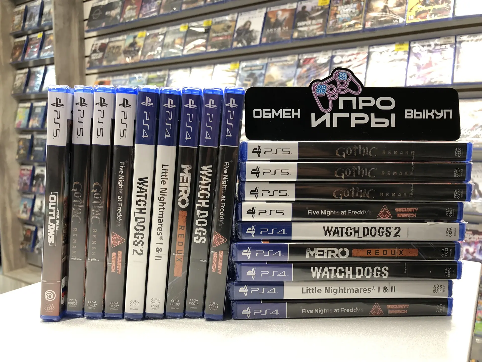 Поступление игр! В том числе, многими ожидаемая Gothic Remake снова появилась в наличии ⚡️