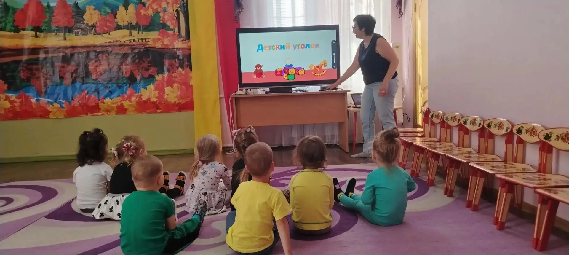 🍂 Музыкальное путешествие в осень с малышами! 🍁В нашем уютном музыкальном зале прошло...