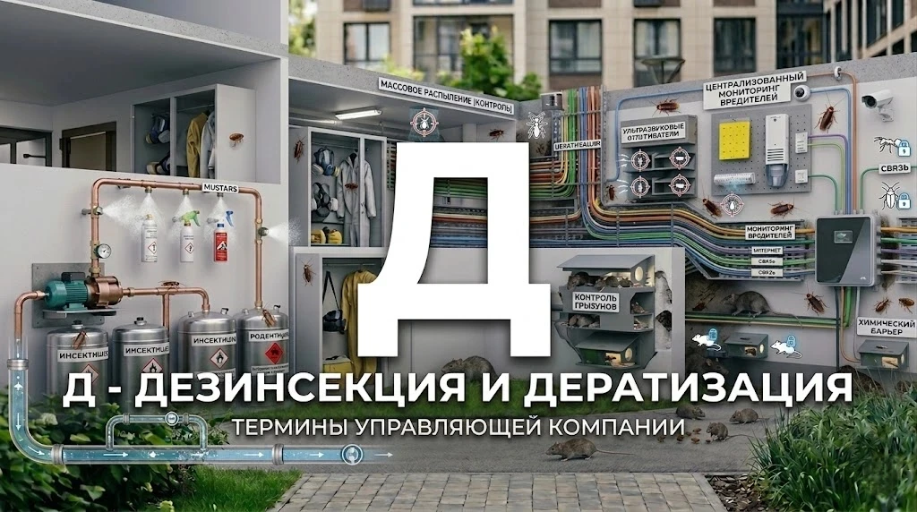 Словарь УК: Дезинсекция и дератизация

Слова сложные, а проблема — общая. Часто жители спрашивают: «