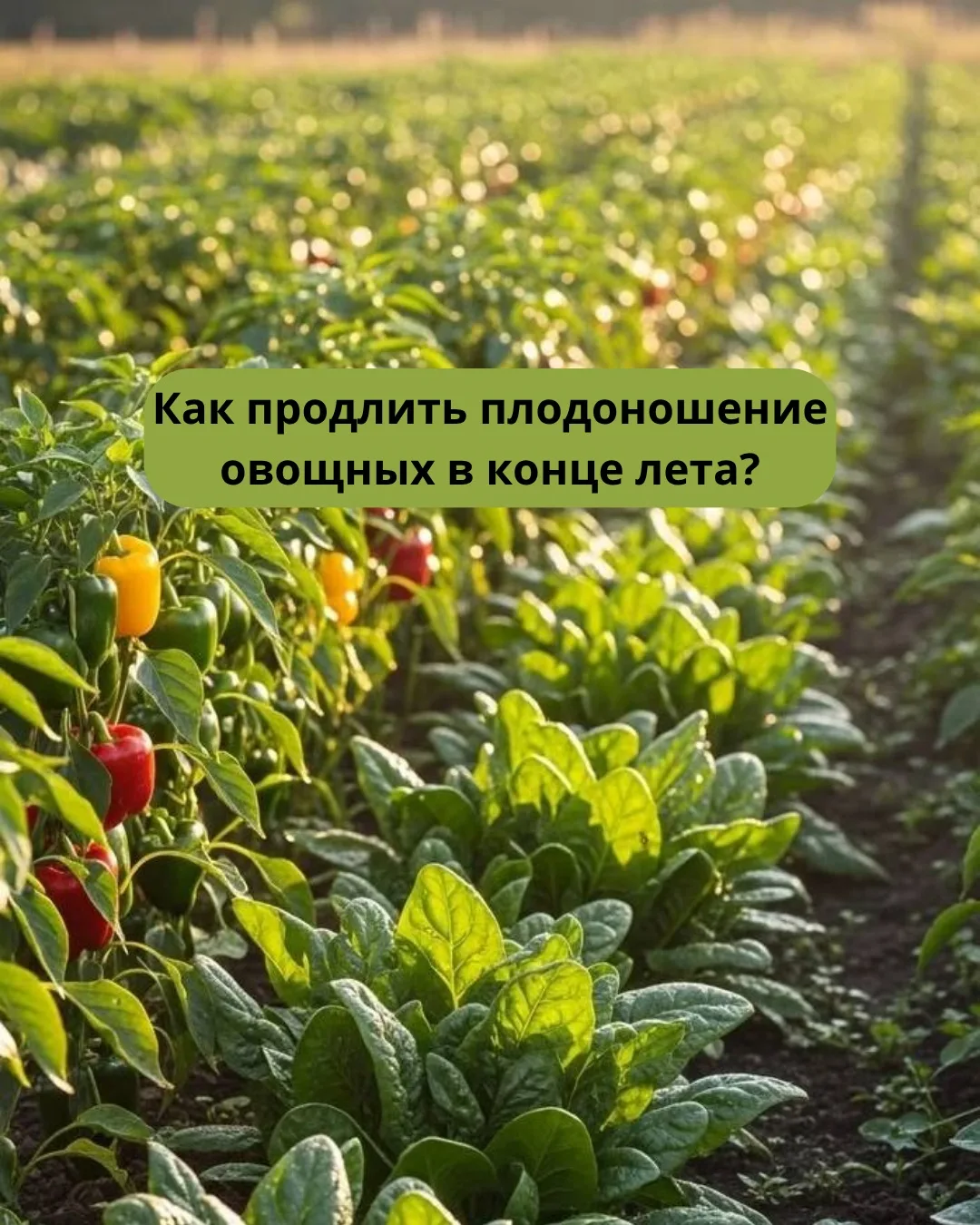 К августу, после жаркого лета, рост овощей часто замедляется: завязей становится меньше...