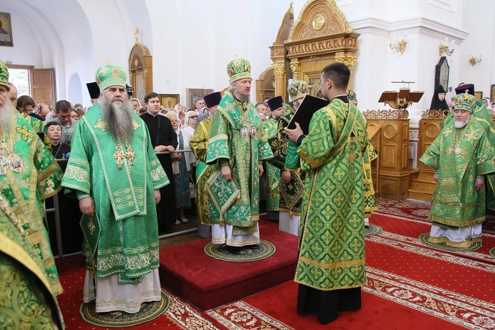 Митрополит Георгий сослужил Патриаршему экзарху всея Беларуси на Божественной литургии в Спасо-Евфро