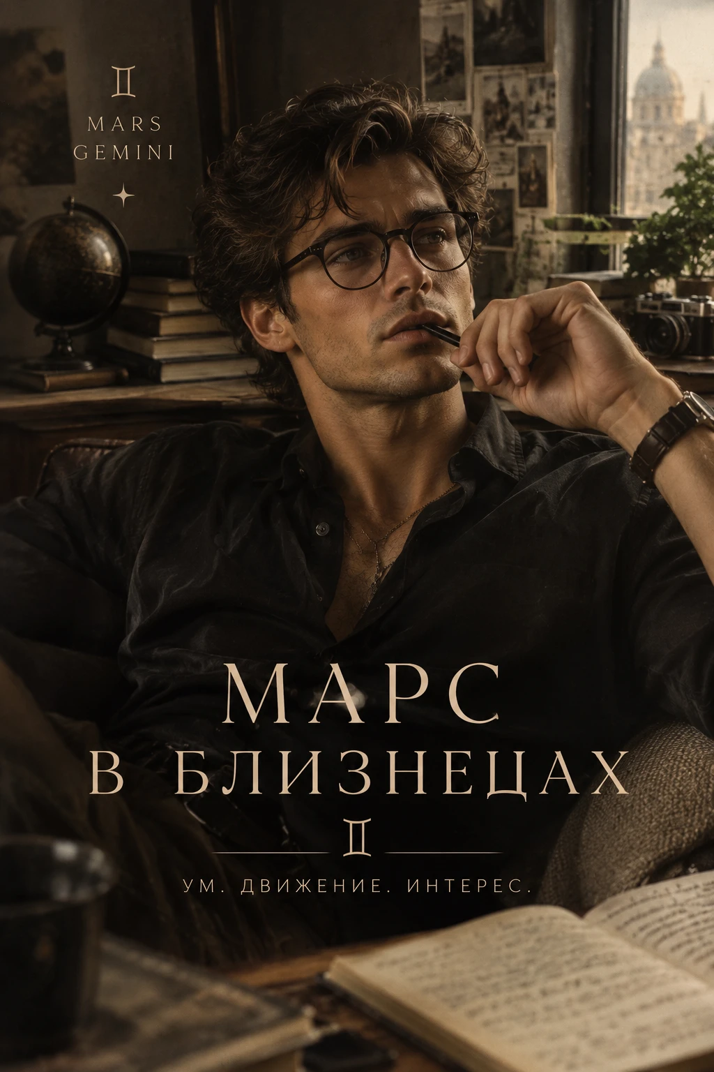 Марс в Близнецах. Мужчина, который сначала влюбляется в ваш ум