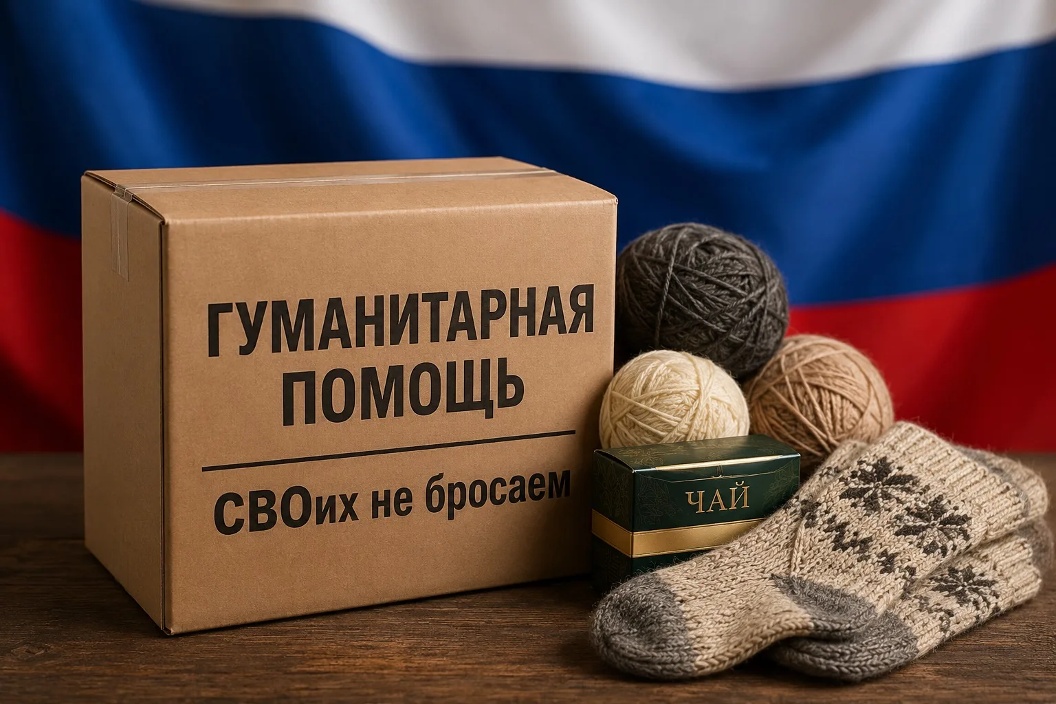 🇷🇺Организован сбор гуманитарной помощи для бойцов СВО!

Общественная организация «СВОих не бросаем