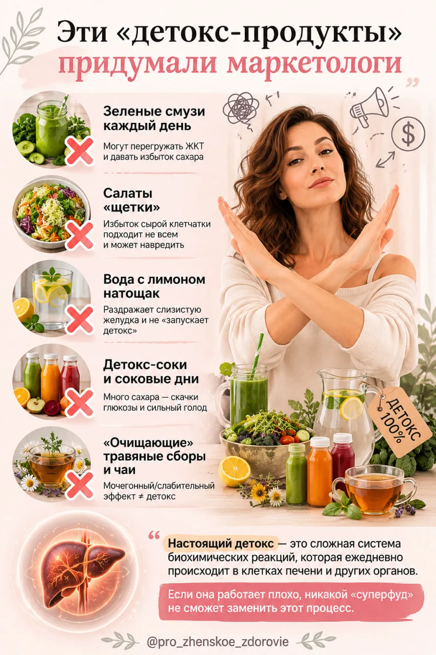 Итоговый чек-лист полезных детокс-привычек

⚡️ДЕТОКС. ПЕРЕЗАГРУЗКА. ДЕНЬ 6.⚡️

Дорогие подписчицы, с