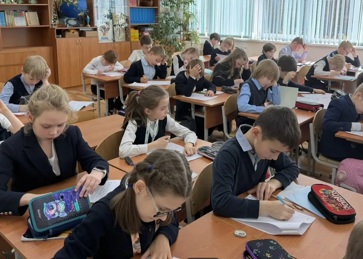 ✨ 24 апреля в лицее состоялось увлекательное интеллектуальное состязание — математическая олимпиада 