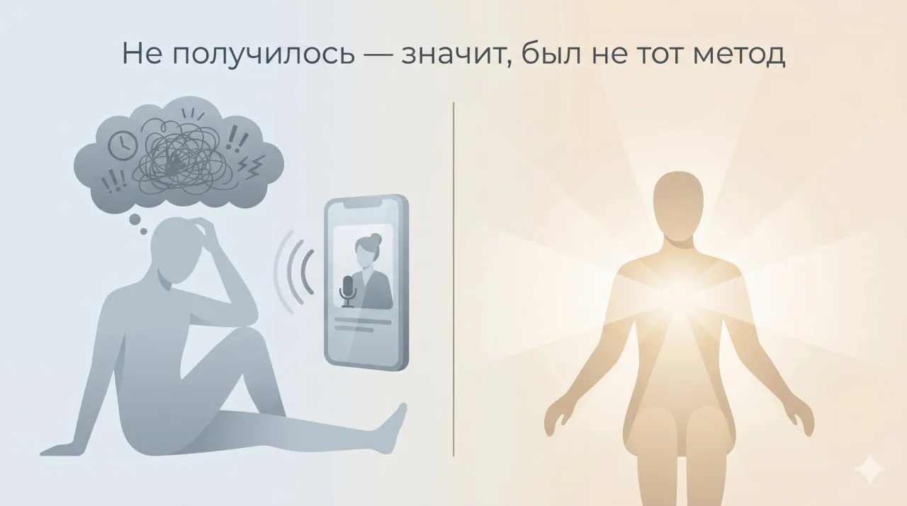 Пробовал медитировать — не получилось