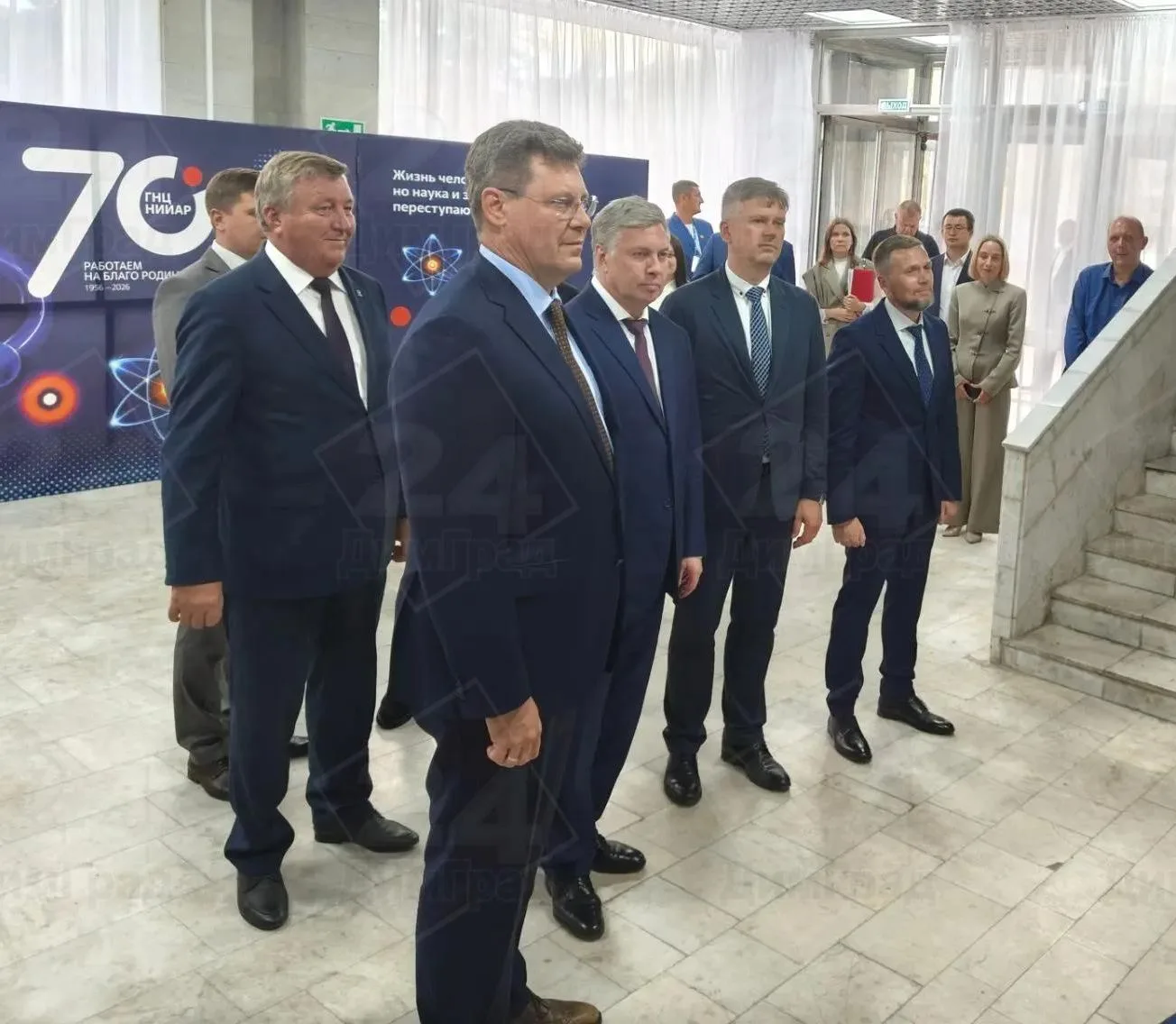 Информационно-выставочное пространство в НКЦ им. Славского открылось. На торжестве побы...
