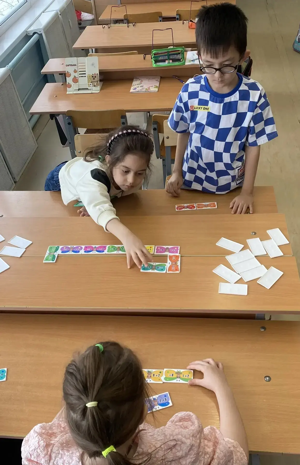 🎓Будущие первоклассники встретили Международный день числа Пи игрой в «Умное домино»  ⭐️14 марта во 