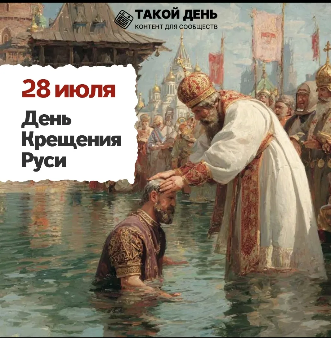 28 июля — День Крещения Руси