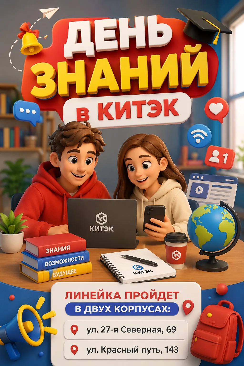 🎓День знаний в КИТЭК — начинаем новый учебный год вместе!