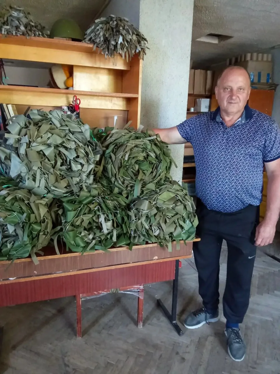 «Всё для Победы»: почти 500 маскировочных сетей за пять месяцев