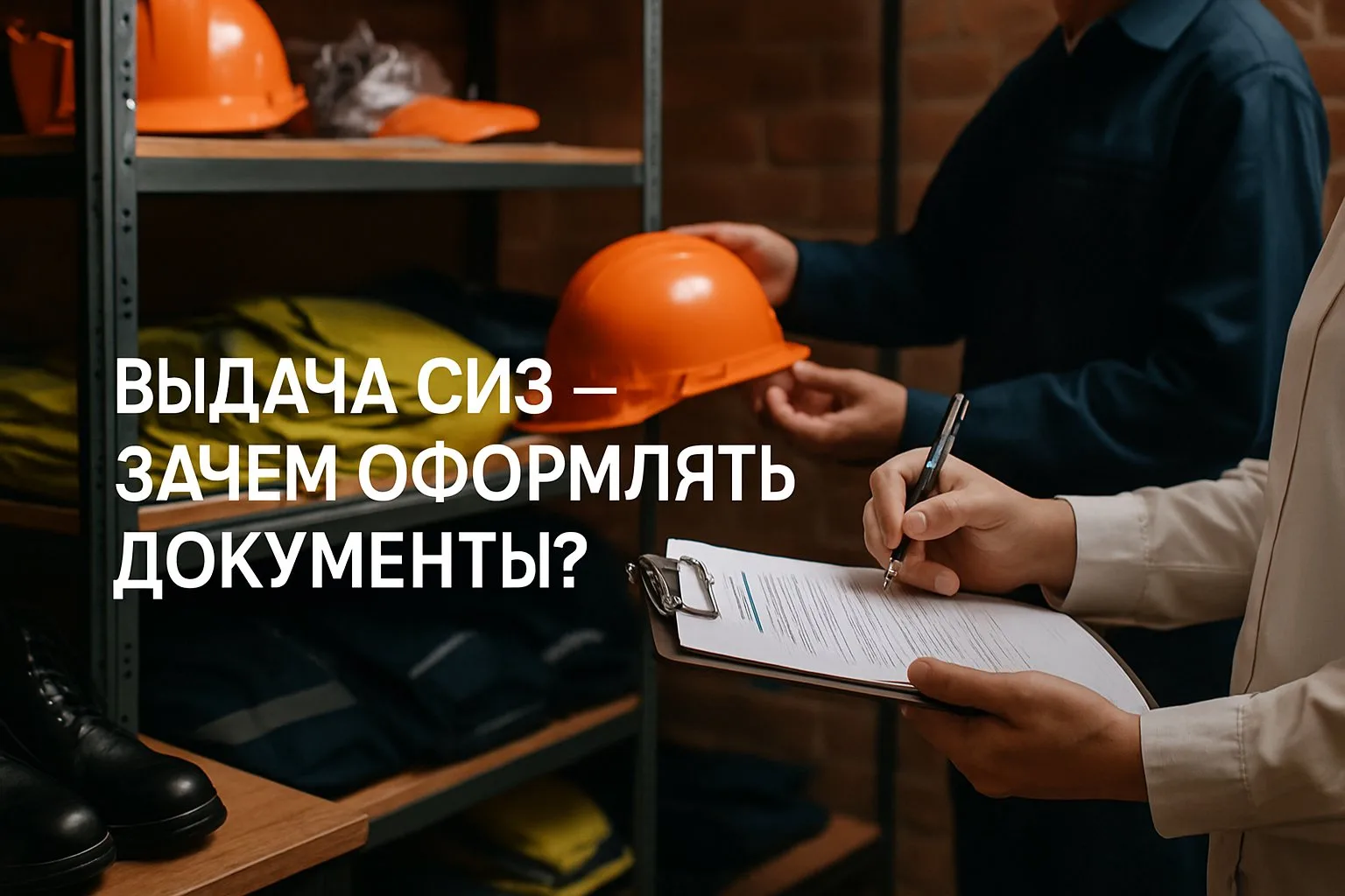 🛡️ Выдача СИЗ – зачем оформлять документы?

⚠️ Необеспечение работников средствами индивидуальной з