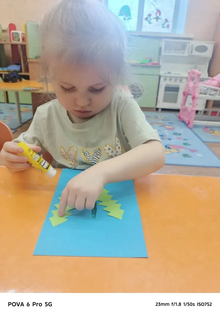 ✂️ Аппликация: «Носит одуванчик жёлтый сарафанчик»