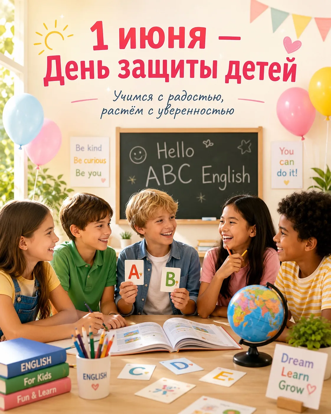 1 июня — День защиты детей💛