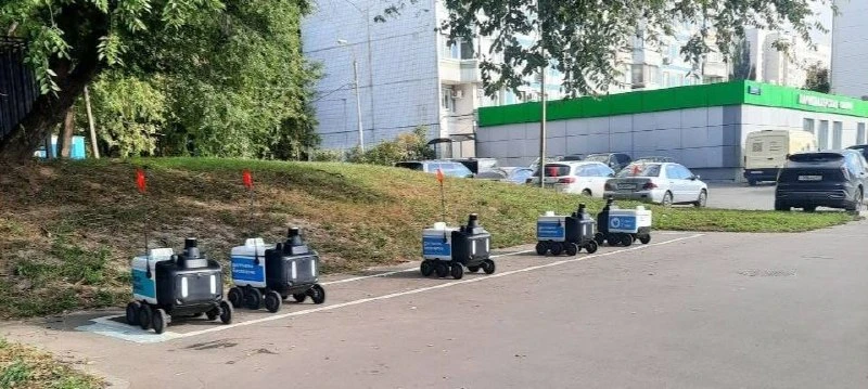 🤖 На Ключевой у роботов появилась своя парковка