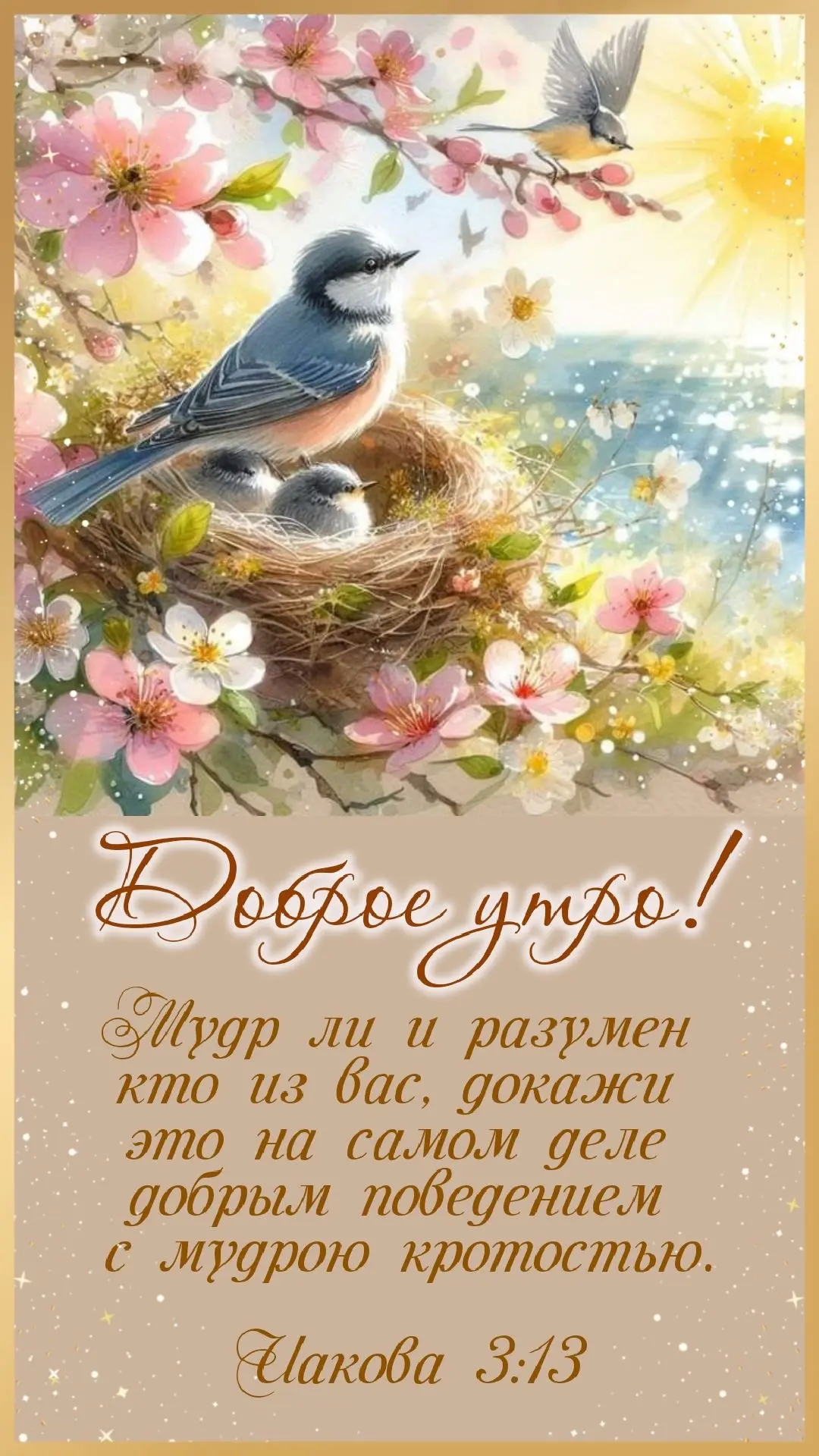 #ДоброеУтро

Благословенные открытки 🙏