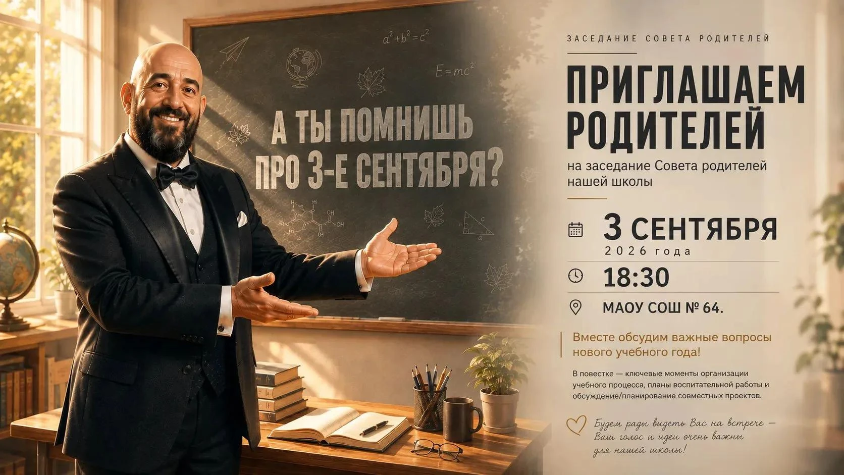 🎉 Первая встреча родительского актива прошла плодотворно! 🎉