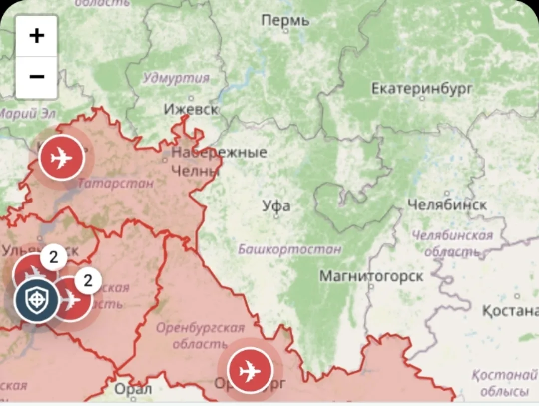 Обстановка на карте сейчас