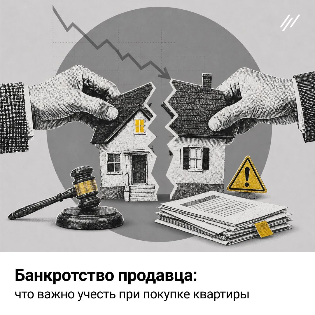 🔥 Банкротство продавца: что важно учесть при покупке квартиры
