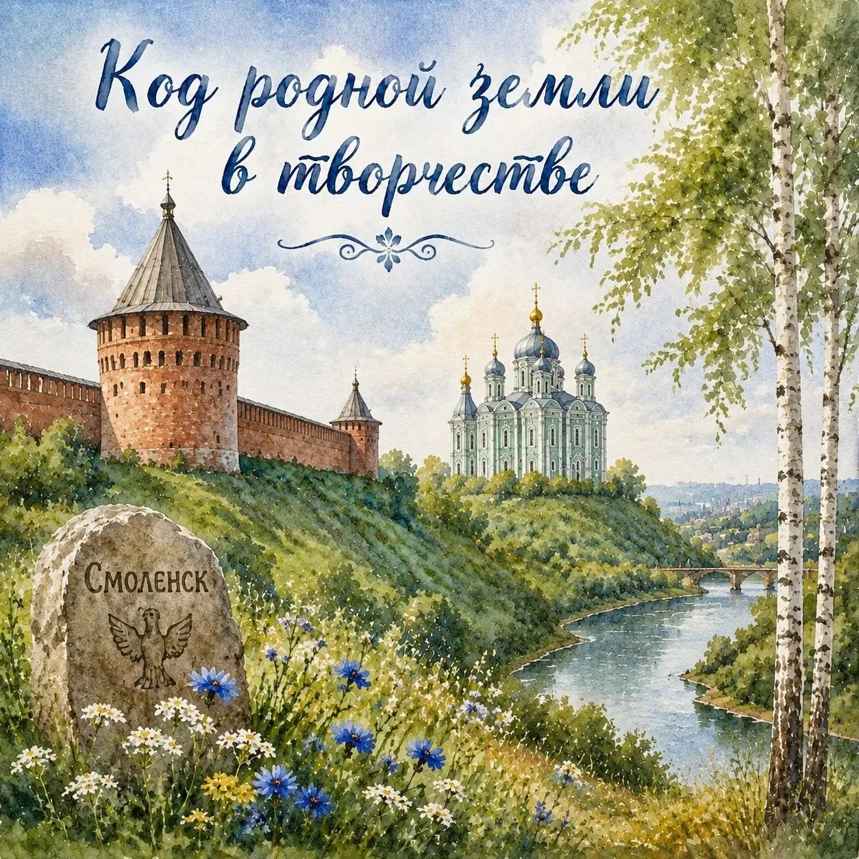 🌿Откуда берётся вдохновение? Для смоленских мастеров ответ прост — из красоты родного края, его при