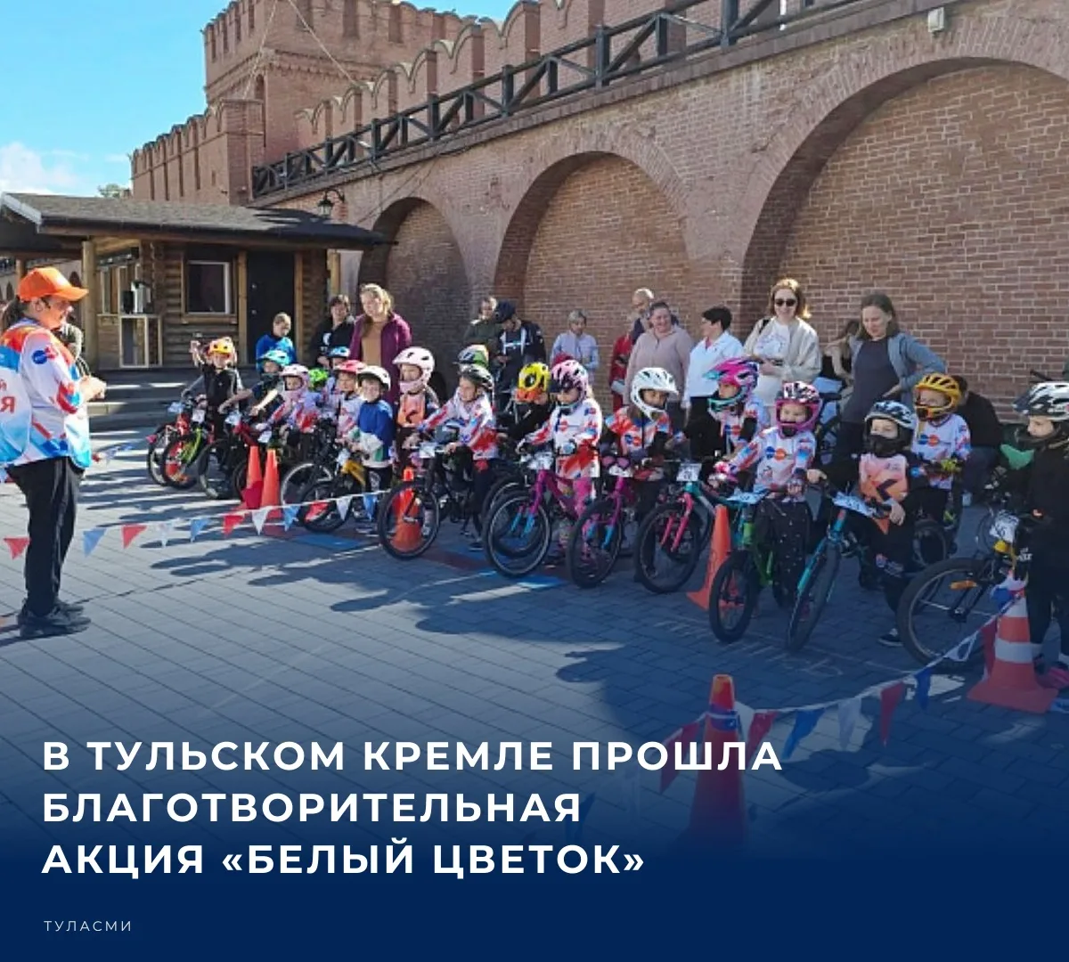 Собранные в ходе акции средства направят на адресную помощь детям-инвалидам из Тульской...