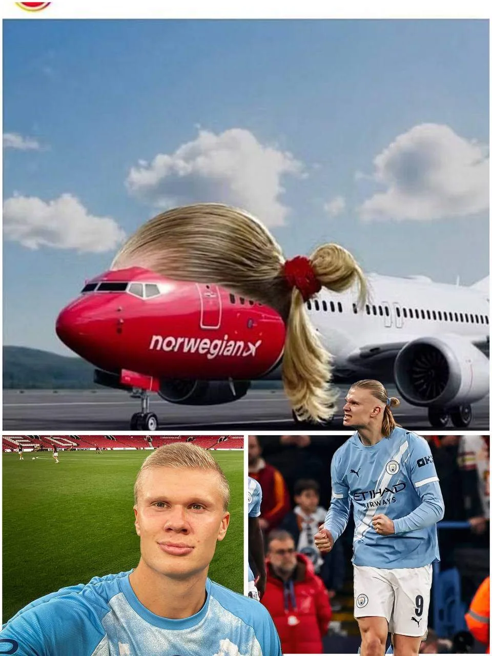 Эрлинг Холанд судится с норвежской авиакомпанией Norwegian Air за использование его при...