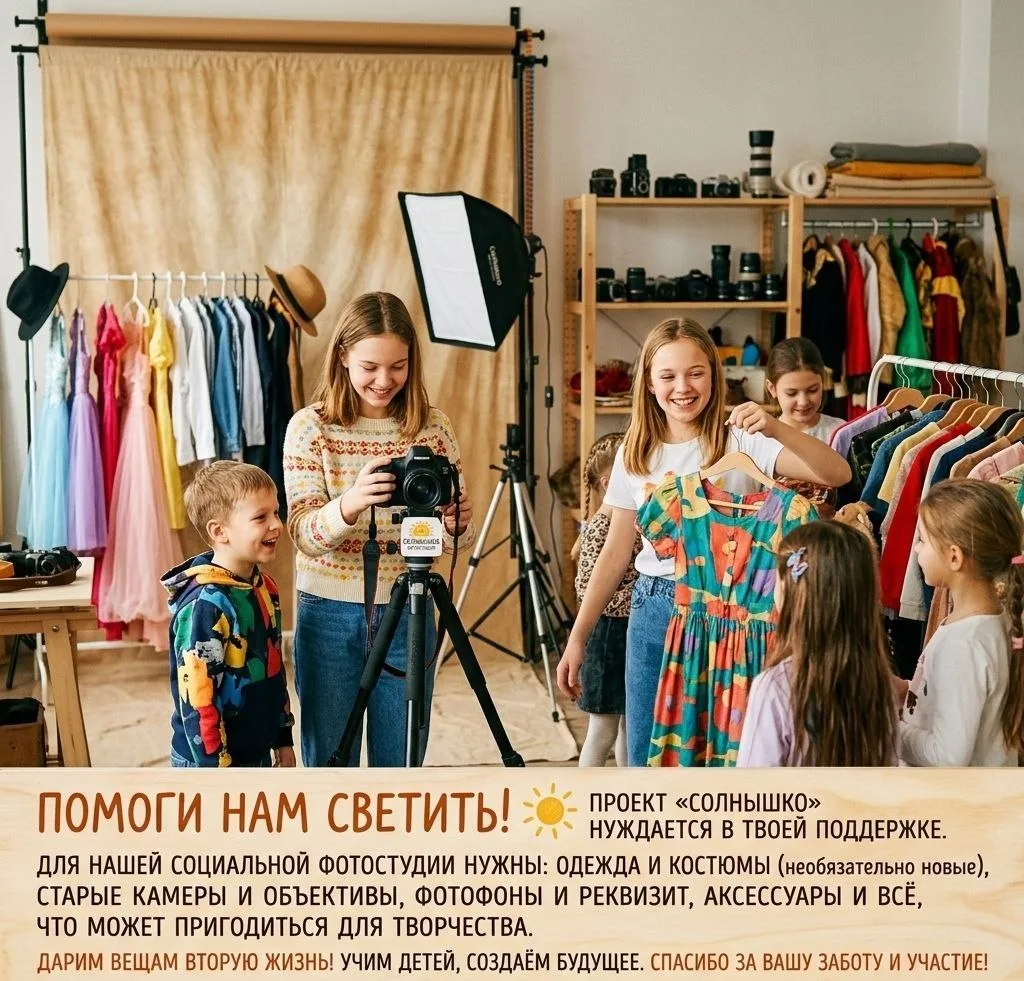 Наш фонд обращается именно к тебе ✨