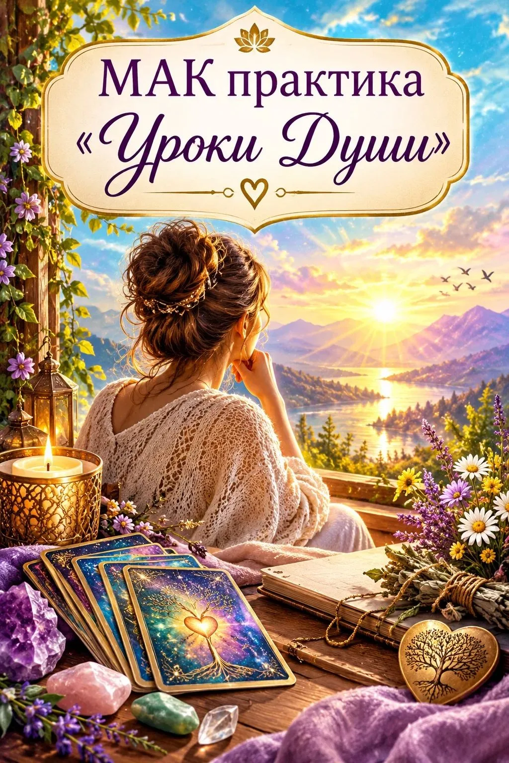 Ну и завершаем тему этой недели МАК- практикой "Уроки Души".  Выбирайте 1-71.