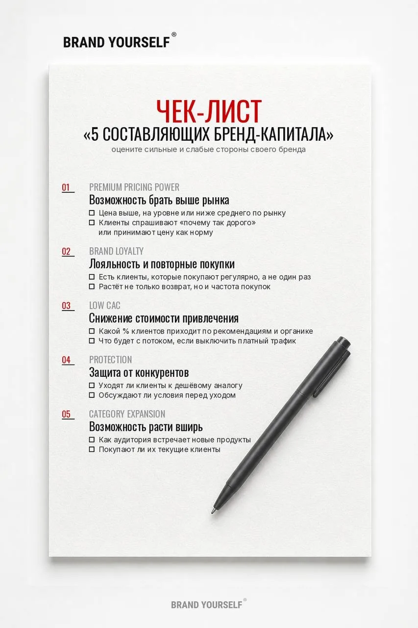 Бренд зарабатывает не лайками, а экономикой 

И у этого есть очень понятный механизм, который Аакер 