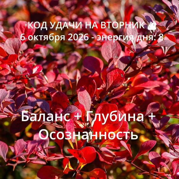 Сегодня энергия дня про то, чтобы не рубить с плеча, а понять глубину. Марс даёт страст...