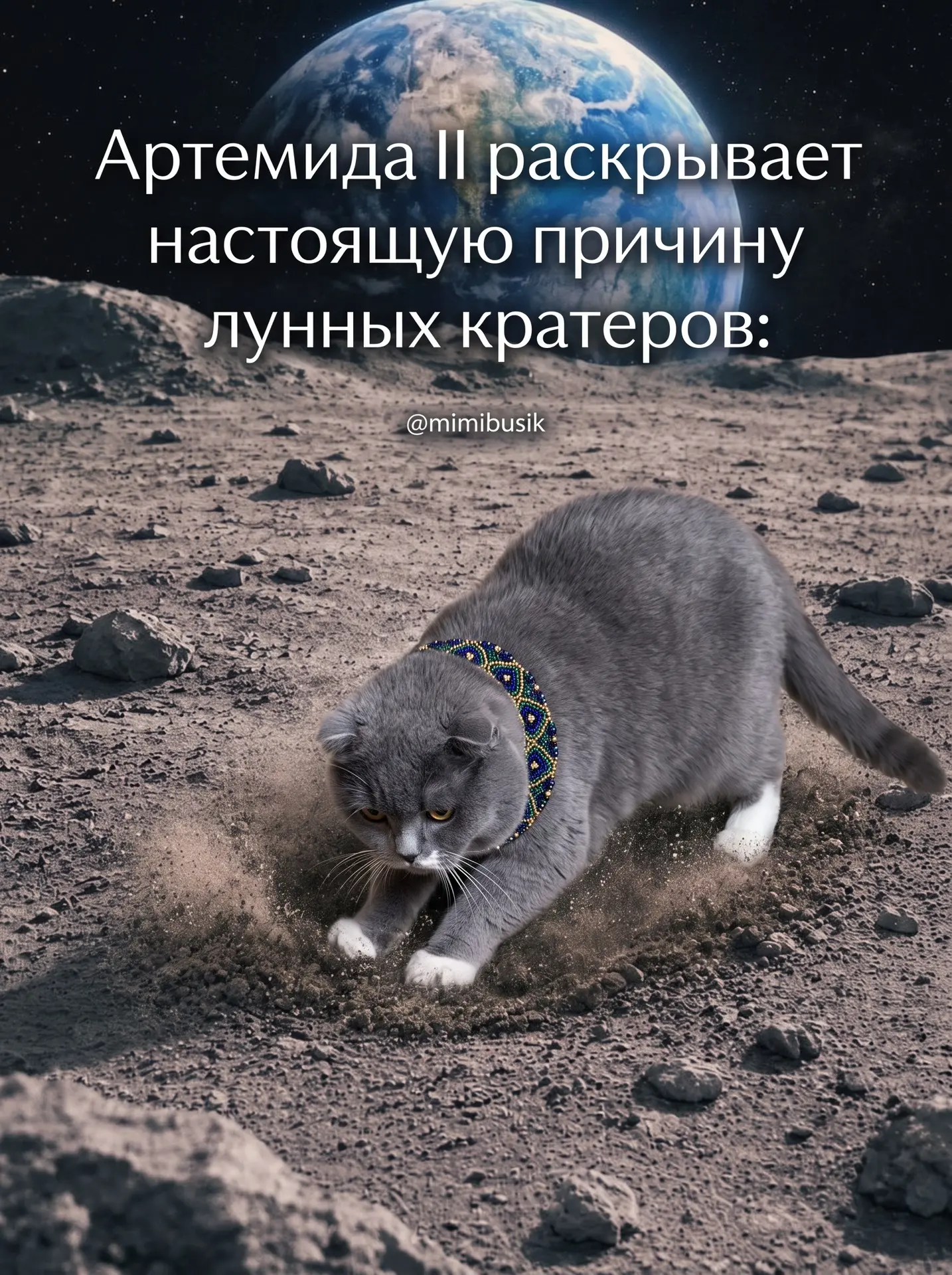 Хьюстон, у нас проблемы: пушистый объект заступил на смену и яростным «шкряб-шкряб» зас...