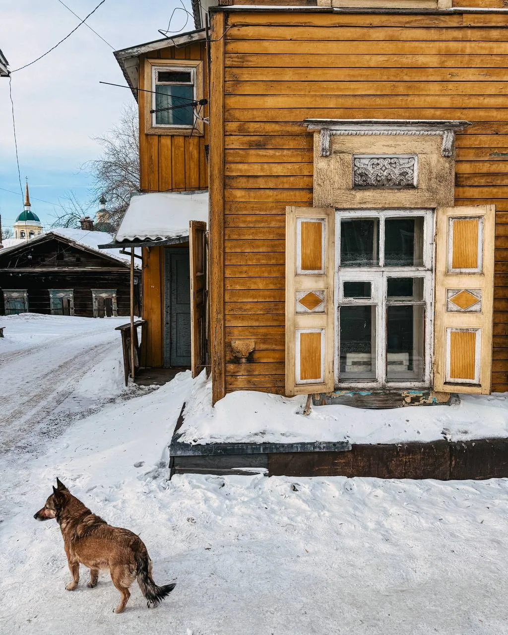Вот вам история одного иркутского домика.