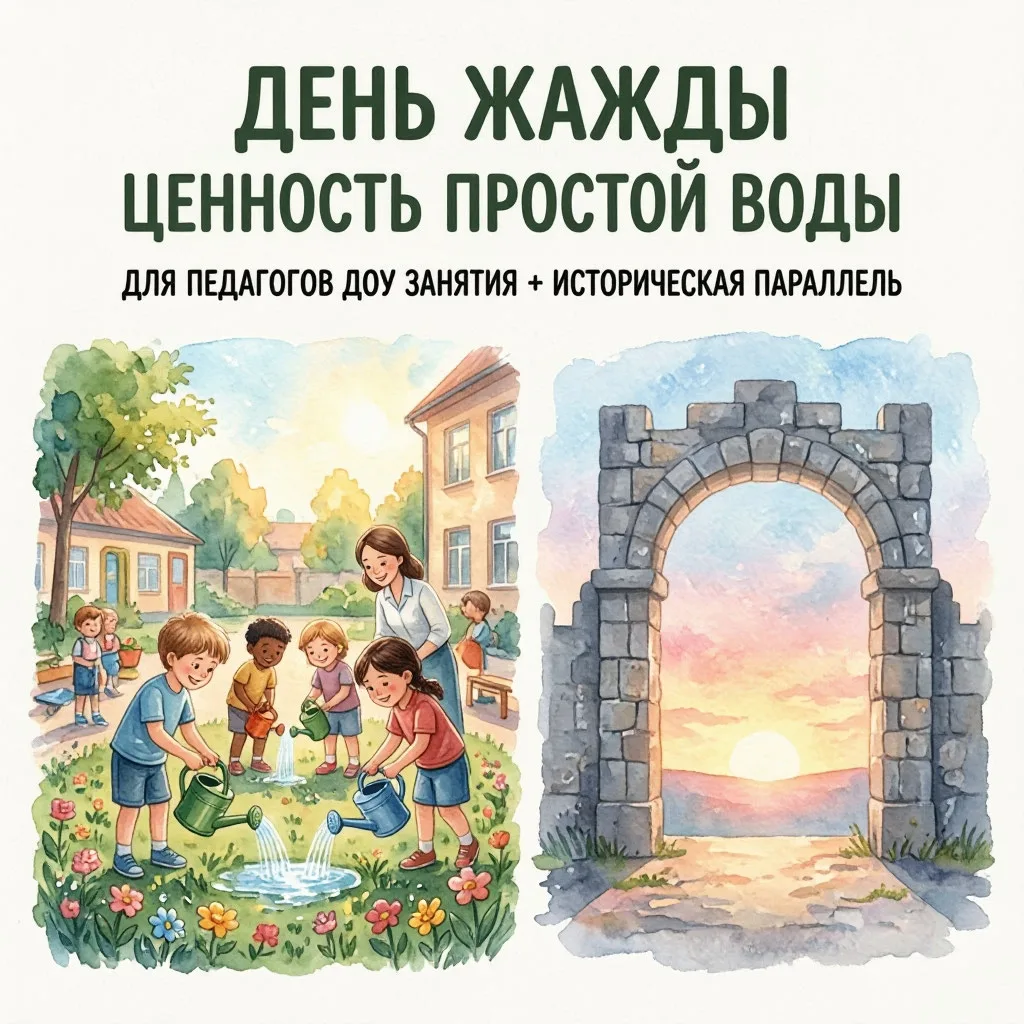 но важное дело — бережём воду, как её берегли и раньше, потому что она всем нужна».