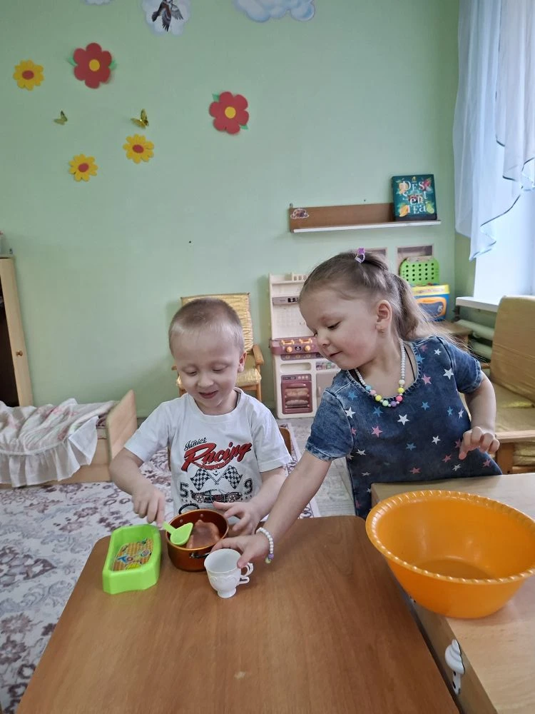 Дошколята получают свой жизненный опыт, в игре!