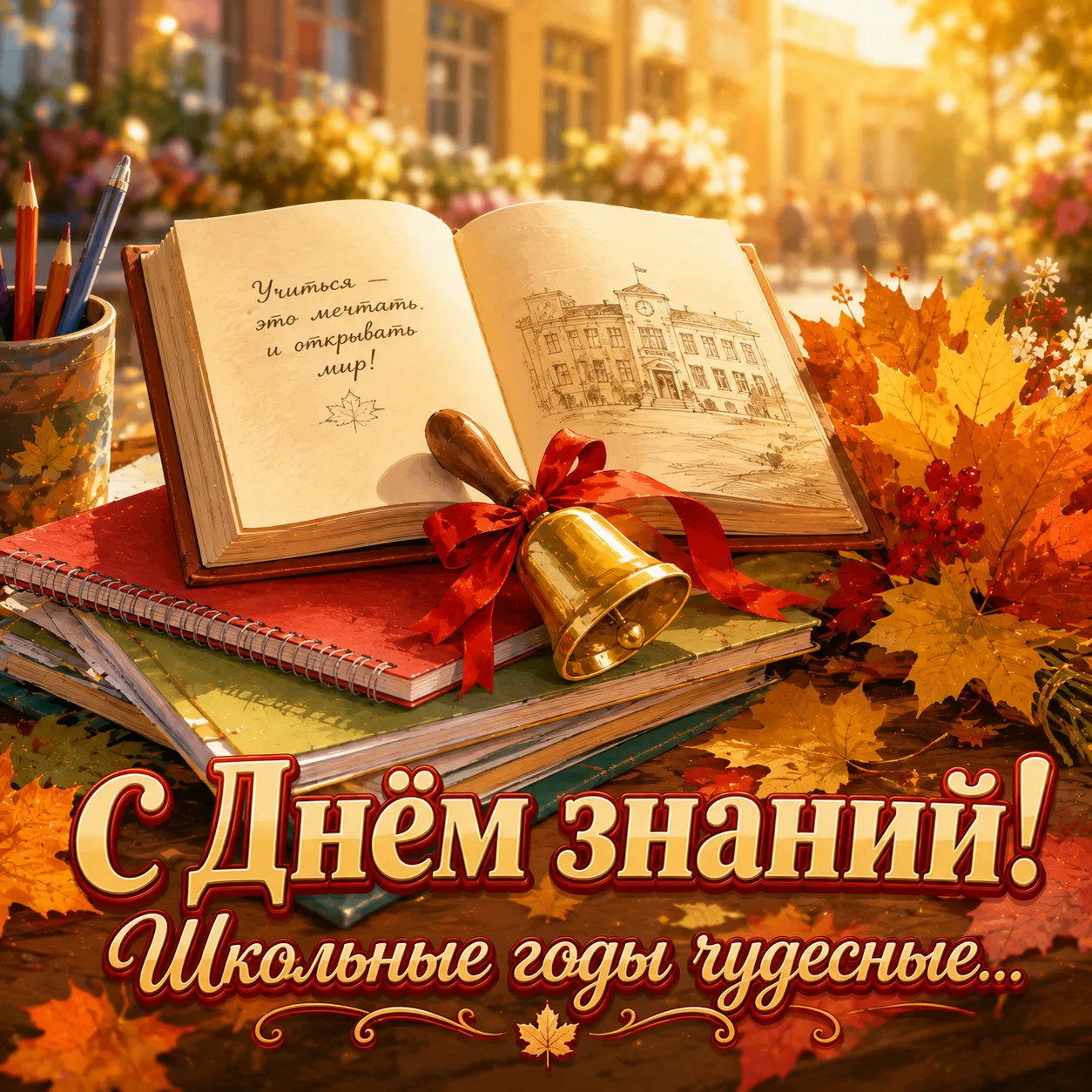 🎒 Друзья, сегодня — День знаний!