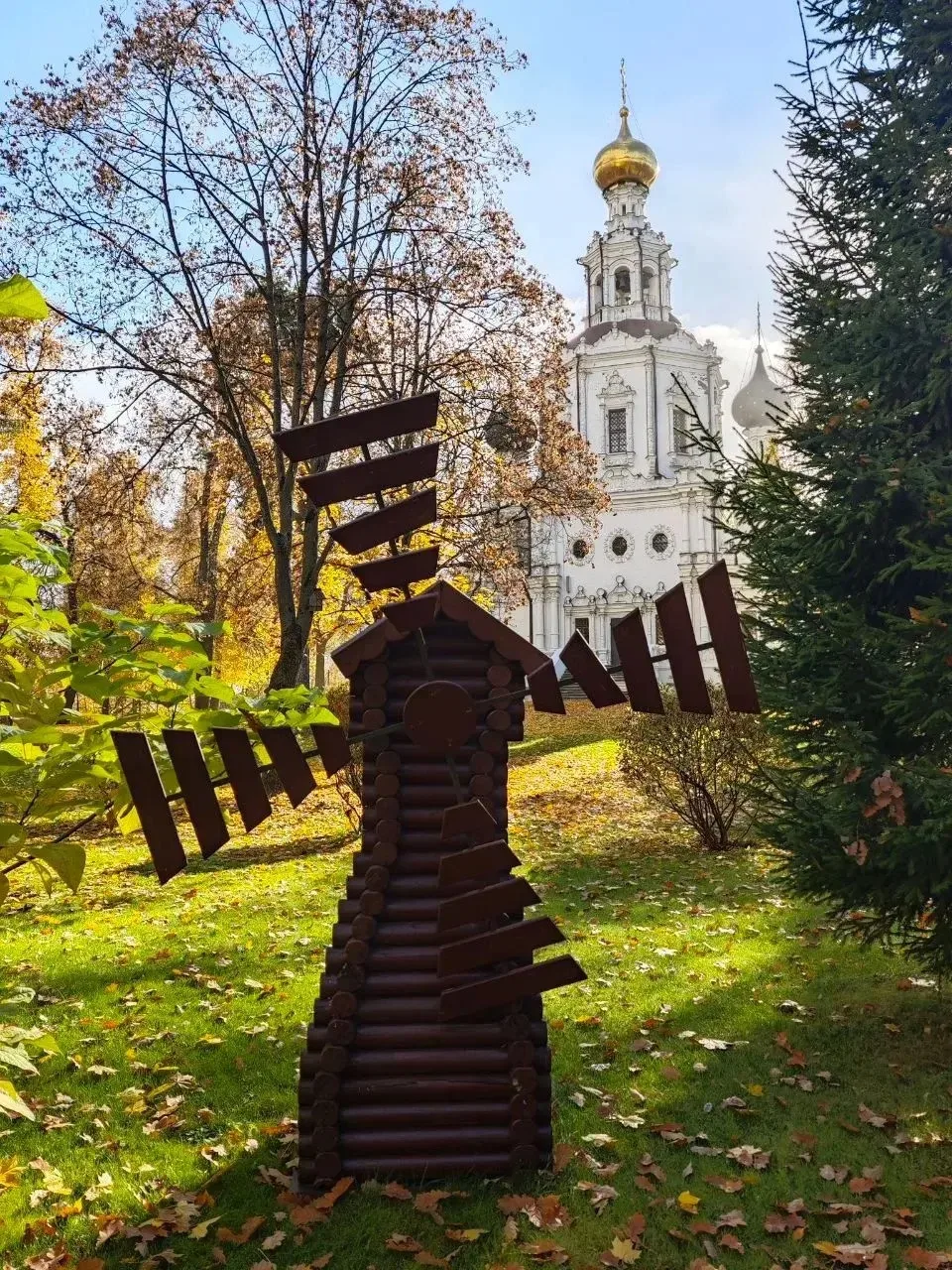 🏛 Церковь Троицы Живоначальной в Троице-Лыкове, район Строгино