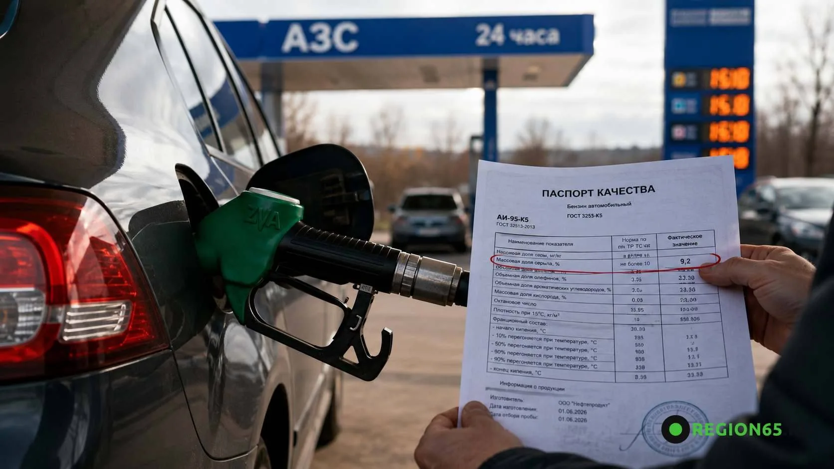 🚗 «Евро-5» уже не тот? Как узнать, что именно льётся в бак автомобиля.