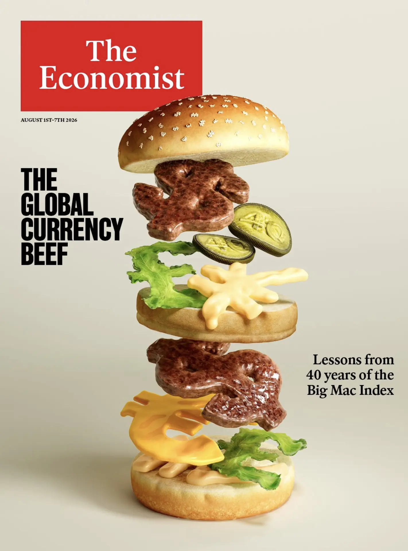 Свежий выпуск журнала The Economist посвящен 40-летию его индекса БигМака, с помощью которого либера