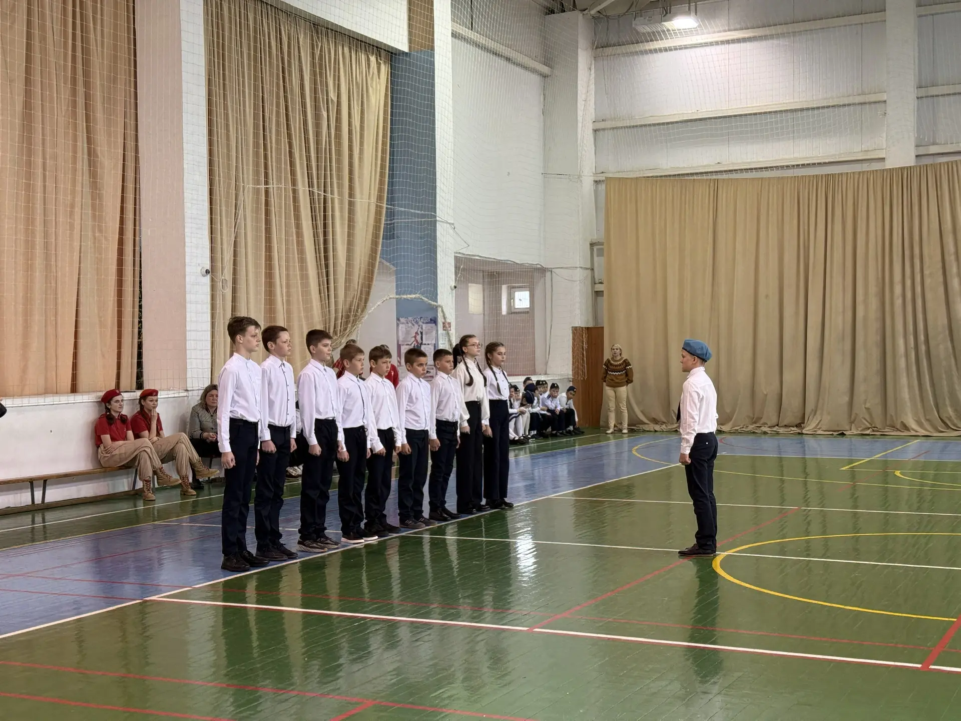 ⭐️Сегодня команда МБОУ СОШ с. Тербуны приняла участие в муниципальном этапе военно-патриотической иг