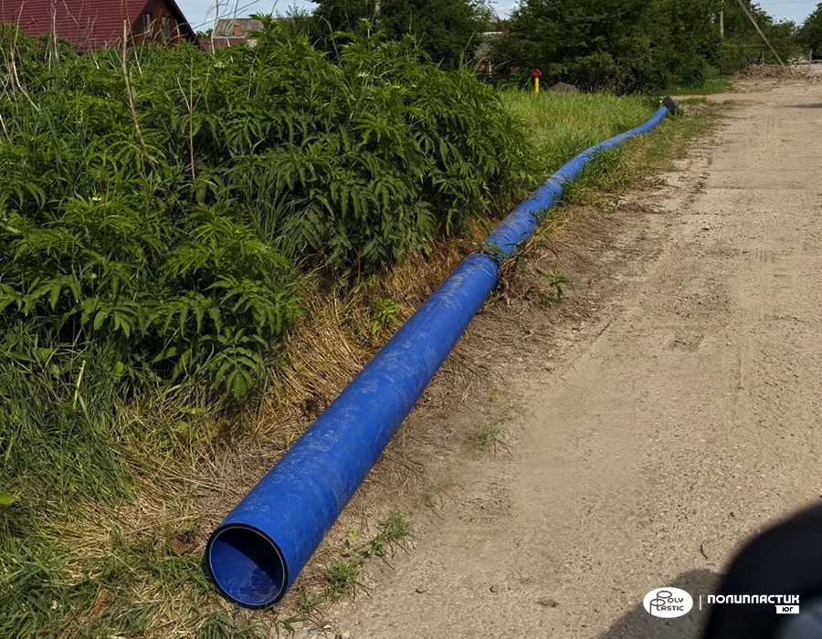 ❗️«ПОЛИПЛАСТИК Юг» участвует в капитальном ремонте водопроводных сетей в Краснодарском ...