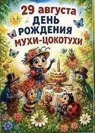 🫶Сегодня мы устроили праздник в честь Мухи-Цокотухи.🎂🪰
