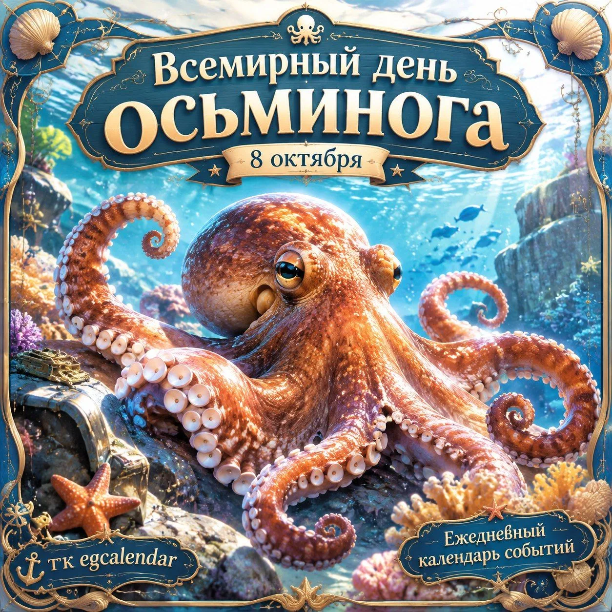 Всемирный день осьминога
