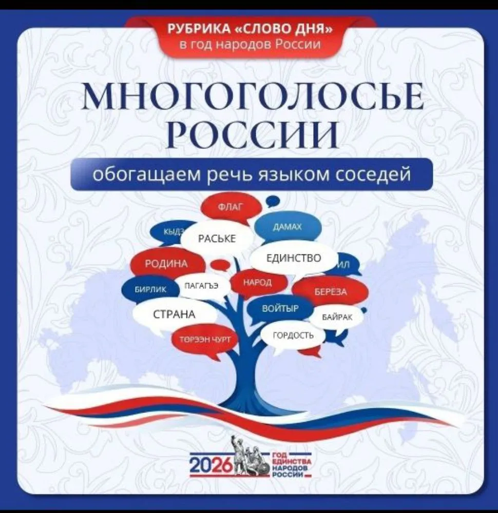 🇷🇺✨Мы продолжаем исследовать богатство языков России! 📖💖 Сегодня расскажем о словах, связанных с