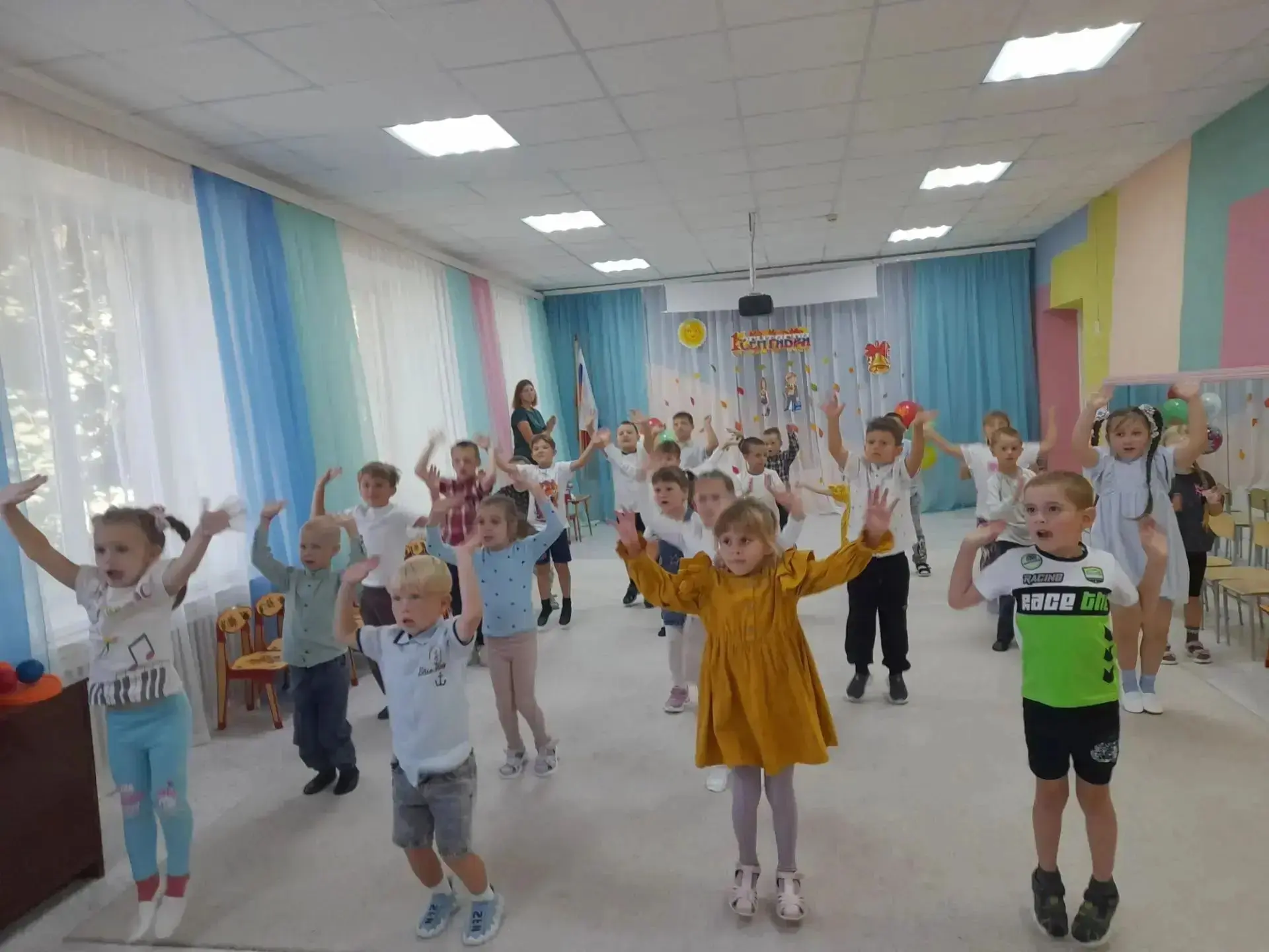 Сегодня в нашем саду прошёл увлекательный праздник, посвящённый Дню знаний! В ходе него...