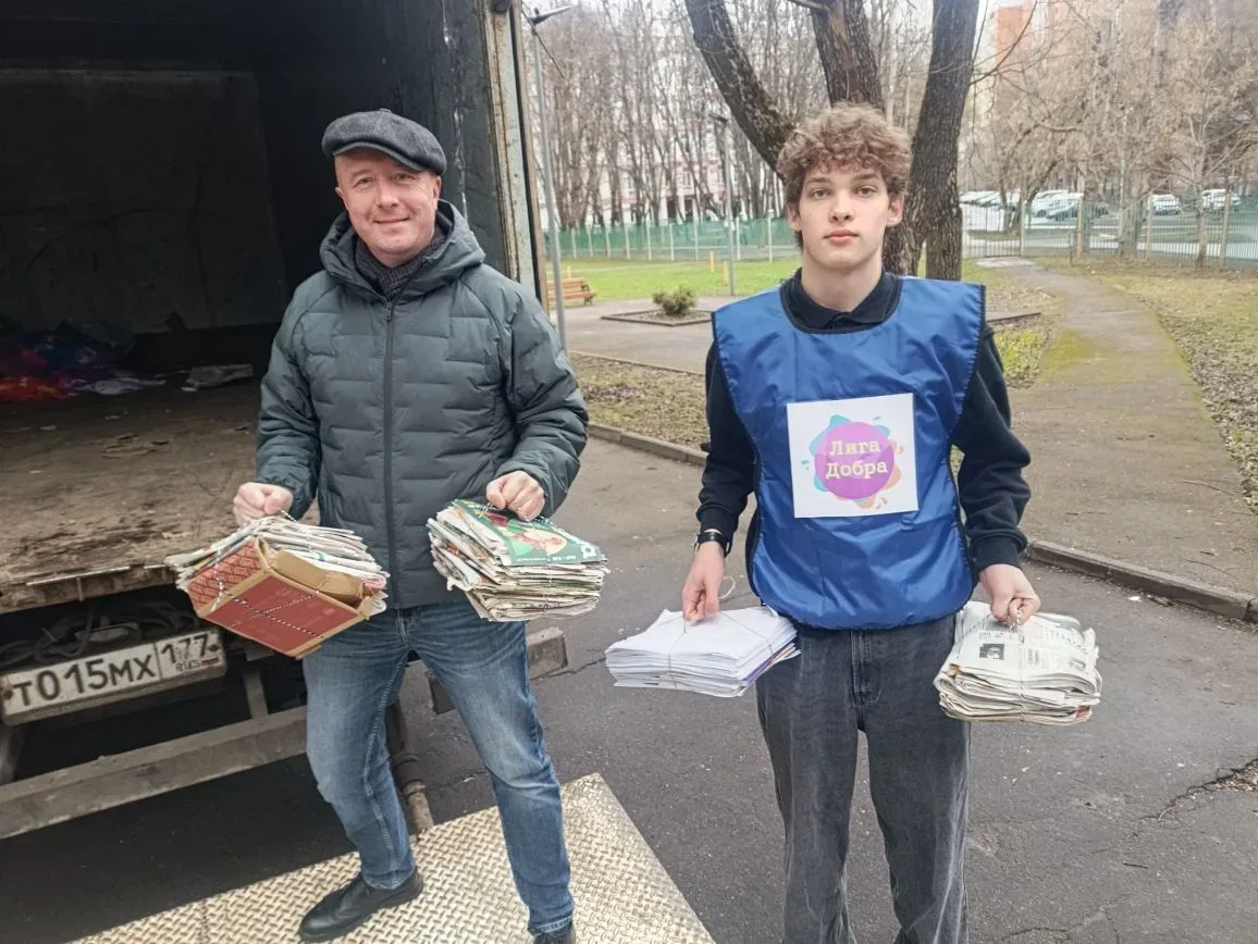 🌍 Собрали макулатуру — сделали большое доброе дело!  В нашей школе снова прошел весенний сбор макула