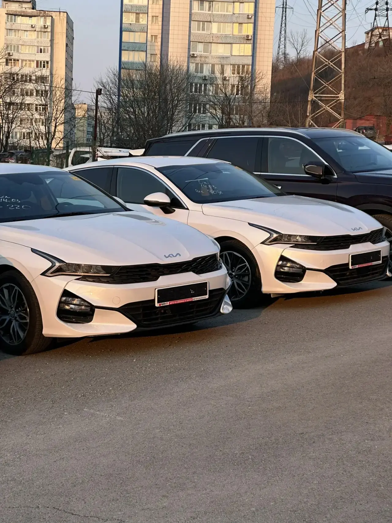 🇰🇷Поставили на отправку две KIA K5, которые были приобретены менеджером Максимом для семьи из города